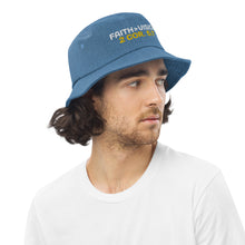 Load image into Gallery viewer, Denim bucket hat