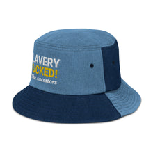 Load image into Gallery viewer, Denim bucket hat
