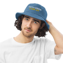 Load image into Gallery viewer, Denim bucket hat
