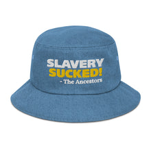 Load image into Gallery viewer, Denim bucket hat
